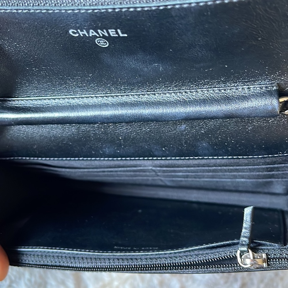 Authentic Chanel Classic Wallet On Chain - Picture 6 of 14